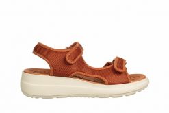 Sandały Azaleia Greice Soft Papete Light Brown 198047, Brązowy, Materiał. Brązowe sandały Azaleia, bez wzorów, z materiału, bez obcasa, na płaskiej podeszwie, bez zapięcia. Za 199.99 zł.