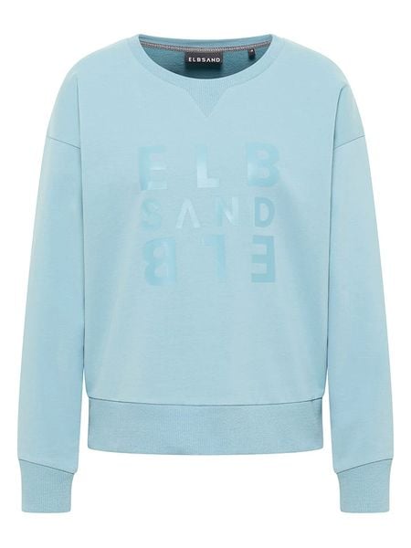 ELBSAND Bluza "Yula" w kolorze błękitnym rozmiar: XXL. Niebieskie bluzy ELBSAND, xxl, bez wzorów, z bawełny, bez kaptura. Za 134.85 zł.