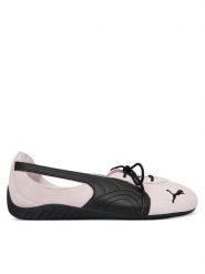 Puma Baleriny Speedcat Ballet Nova Wns 408340 01 Różowy. Czerwone baleriny Puma, bez wzorów, ze skóry, bez obcasa. Za 399.99 zł.