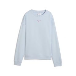 Damska gruba bluza z okrągłym dekoltem PUMA × HYROX PUMA. Szare bluzy Puma, xl, bez wzorów, z bawełny, bez kaptura. Za 299.00 zł.