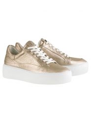 Högl Skórzane sneakersy w kolorze złotym rozmiar: 36. Żółte trampki Högl, bez wzorów, bez zapięcia. Za 369.82 zł.