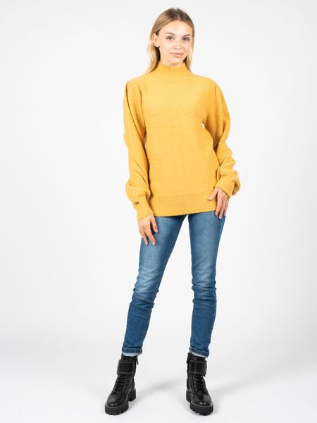 Silvian Heach Sweter "Melisia" | CVA22189LU | Melisia | Kobieta | Żółty. Żółte swetry Silvian Heach, s, bez wzorów, z bawełny, bez ramiączek. W wyprzedaży za 249.00 zł.