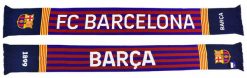 Szalik Barcelona dwustronny - oficjalny licencjonowany. Czerwone szaliki FC Barcelona, bez wzorów. Za 119.00 zł.