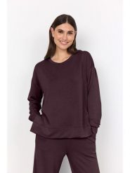 Soyaconcept Bluza "Banu" w kolorze ciemnofioletowym rozmiar: M. Różowe bluzy Soyaconcept, m, bez wzorów, bez kaptura. Za 169.95 zł.