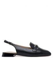 Caprice Baleriny 9-29400-44 Czarny. Czarne baleriny Caprice, bez wzorów, ze skóry, bez obcasa. Za 235.99 zł.