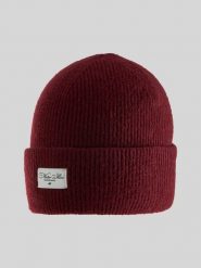 4F Czapka zimowa damska - burgundowa Uniwersalny. Czerwone czapki 4f, z aplikacjami. Za 59.99 zł.