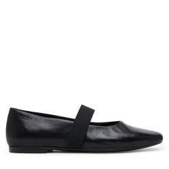 Baleriny Vagabond Shoemakers. Czarne baleriny Vagabond Shoemakers, bez wzorów, bez obcasa. Za 359.99 zł.