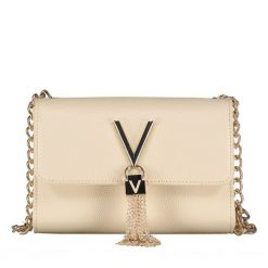 Valentino by Mario Valentino Torba przez ramię Valentino Bags Divina beżowy - poliuretan Torba na ramię 1 ct Nude Damski. Brązowe torby na ramię Valentino by Mario Valentino, bez wzorów, z materiału, eleganckie, na ramię, bez dodatków. Za 321.99 zł.