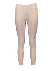 Adidas Legginsy sportowe w kolorze beżowym rozmiar: M. Brązowe legginsy Adidas, m, bez wzorów, z materiału, outdoorowe. Za 224.52 zł.