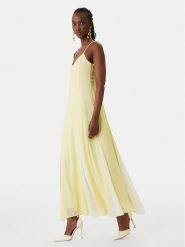 Vero Moda Sukienka letnia Raelynn 10348442 Żółty Regular Fit. Żółte sukienki Vero Moda, na lato, l, bez wzorów, z syntetyku, bez kołnierzyka, bez ramiączek. Za 319.99 zł.