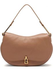 COCCINELLE Skórzana torebka w kolorze jasnobrązowym - 31 x 18 x 8 cm rozmiar: onesize. Brązowe torby na ramię Coccinelle, bez wzorów, z materiału, na ramię, bez dodatków. Za 1,134.04 zł.