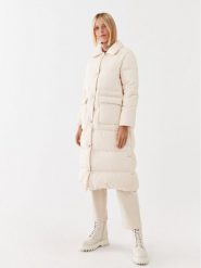 Peserico Easy Płaszcz zimowy M24434 Écru Regular Fit. Płaszcze Peserico Easy, na zimę, m, bez wzorów, z syntetyku, bez kaptura. Za 2,899.00 zł.