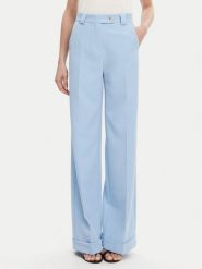 Maryley Spodnie materiałowe 25EB537/M26/43MA Błękitny Regular Fit. Niebieskie spodnie materiałowe Maryley, l, bez wzorów, z materiału. Za 189.99 zł.