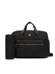 Tommy Hilfiger Torba do wózka KA0KA00026 Czarny. Czarne torebki klasyczne TOMMY HILFIGER, bez wzorów, z materiału, bez dodatków. Za 699.99 zł.