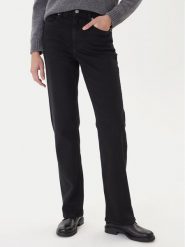 BOSS Jeansy C_Ada 50551561 Czarny Straight Fit. Czarne jeansy Boss, bez wzorów. Za 419.99 zł.