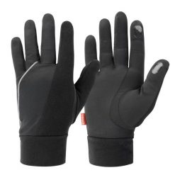 Rękawiczki Do Biegania Unisex Elite Dla Dorosłych. Czarne rękawiczki SPIRO, bez wzorów, sportowe. Za 93.99 zł.