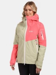 Kilpi Kurtka funkcyjna "Mamba" w kolorze beżowo-różowym rozmiar: 36. Brązowe kurtki sportowe Kilpi, m, bez wzorów, bez kaptura, outdoorowe. Za 565.99 zł.