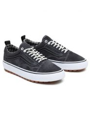 Vans Sneakersy "Old Skool" w kolorze antracytowym rozmiar: 37. Czarne trampki Vans, bez wzorów, z materiału, bez zapięcia. Za 145.26 zł.