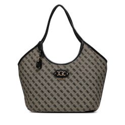 Torebka Guess. Brązowe shopper Guess, z aplikacjami, bez dodatków. Za 634.99 zł.