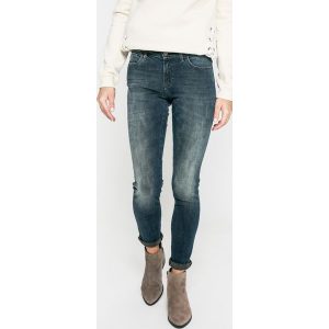 Wrangler - Jeansy. Niebieskie jeansy Wrangler, m, bez wzorów. W wyprzedaży za 239.90 zł.