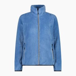 Bluza damska turystyczna CMP 38P1536. Niebieskie bluzy CMP, xl, bez wzorów, bez kaptura. W wyprzedaży za 278.65 zł.