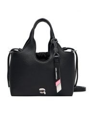 KARL LAGERFELD Torebka A3W30098 Czarny. Czarne torebki klasyczne KARL LAGERFELD, bez wzorów, ze skóry, bez dodatków. Za 999.99 zł.