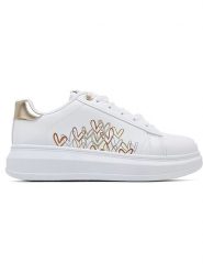 Sixth Sens Sneakersy w kolorze biało-złotym rozmiar: 37. Białe trampki Sixth Sens, bez wzorów, bez zapięcia. Za 96.60 zł.