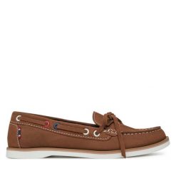 Lordsy Beverly Hills Polo Club. Brązowe lordsy Beverly Hills Polo Club, bez wzorów, bez obcasa, na płaskiej podeszwie, bez zapięcia. Za 299.99 zł.