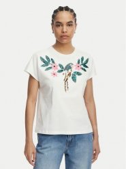 LOLA CASADEMUNT T-Shirt MS2615004 Biały Regular Fit. Białe t-shirty LOLA CASADEMUNT, m, bez wzorów, z bawełny, bez kołnierzyka, bez ramiączek. Za 379.99 zł.