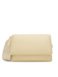 Badura Torebka GALENA-CS9404 Beżowy. Brązowe listonoszki Badura, bez wzorów, ze skóry, bez dodatków. Za 179.99 zł.