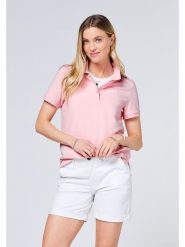 Polo Sylt Koszulka polo w kolorze jasnoróżowym rozmiar: S. Różowe koszulki polo Polo Sylt, s, bez wzorów, bez kołnierzyka, bez ramiączek. Za 100.99 zł.