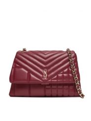 Steve Madden Torebka Bvolt-Q SM13001813 Bordowy. Czerwone torebki klasyczne Steve Madden, bez wzorów, ze skóry, bez dodatków. Za 639.99 zł.