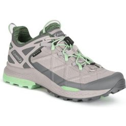 Buty trekkingowe damskie Aku Rocket Dfs Gtx. Szare trekkingi Aku, z materiału, trekkingowe. Za 801.00 zł.