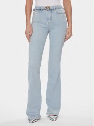 Pinko Jeansy Flora 100166 A1MQ Błękitny Flare Fit. Niebieskie jeansy Pinko, bez wzorów. Za 329.99 zł.