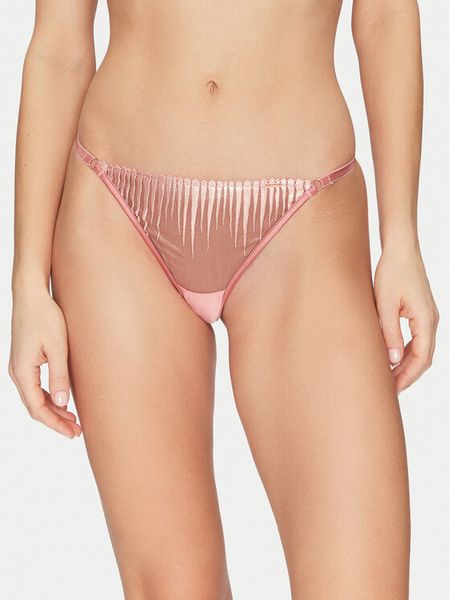 Hunkemöller Stringi 300408 Różowy. Czerwone stringi Hunkemöller, bez wzorów, z syntetyku. Za 59.99 zł.