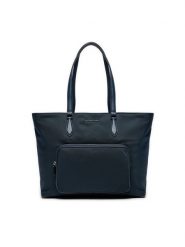 MICHAEL Michael Kors Torebka 30S4SRKT7C Granatowy. Niebieskie shopper MICHAEL Michael Kors, bez wzorów, z materiału, bez dodatków. Za 1,109.00 zł.