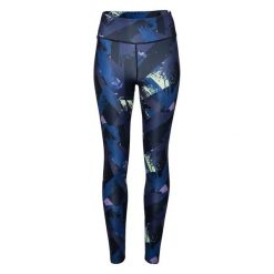 Legginsy Damskie Revla II. Niebieskie legginsy IQ, bez wzorów. Za 155.99 zł.