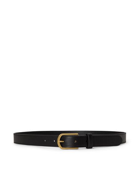 LAUREN RALPH LAUREN Pasek 412P15694002 Czarny. Czarne paski Lauren Ralph Lauren, bez wzorów, ze skóry. Za 323.99 zł.