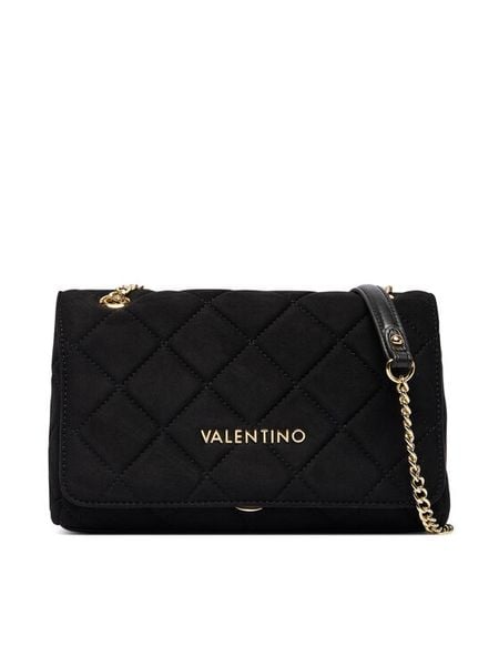 Valentino Torebka Ocarina VBSA9B02 Czarny. Czarne listonoszki Valentino, bez wzorów, ze skóry, bez dodatków. Za 679.99 zł.