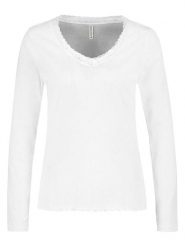 Eight2Nine Koszulka w kolorze białym rozmiar: S. Białe bluzki Eight2Nine, s, bez wzorów, z koronki, bez kołnierzyka, bez ramiączek. Za 43.99 zł.