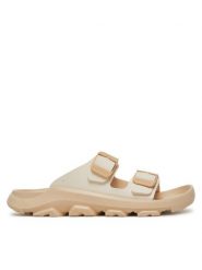 Birkenstock Klapki Mogami Terra Stealth 2-Strap 1029631 Écru. Klapki Birkenstock, bez wzorów, ze skóry, bez obcasa. Za 339.99 zł.