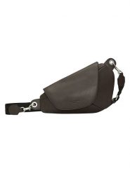 Liebeskind Berlin Skórzana torebka "Oval" w kolorze khaki - 33 x 21 x 2 cm rozmiar: onesize. Brązowe torby na ramię Liebeskind Berlin, bez wzorów, z materiału, na ramię, bez dodatków. Za 349.95 zł.