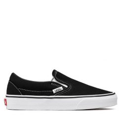 Tenisówki Vans. Czarne trampki Vans, bez wzorów, bez zapięcia. Za 179.99 zł.