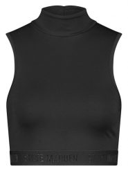 Steve Madden Top "Miley" w kolorze czarnym rozmiar: L. Czarne topy Steve Madden, l, bez wzorów, bez kołnierzyka, bez ramiączek. Za 48.39 zł.