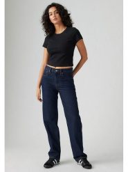 Levi's Dżinsy - Comfort fit - w kolorze granatowym rozmiar: W24. Niebieskie jeansy Levi's®, s, z aplikacjami. Za 231.13 zł.