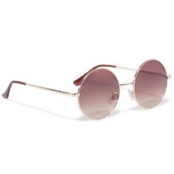 ACCCESSORIES 1WA-080-SS20 Złoty. Żółte okulary przeciwsłoneczne ACCCESSORIES, bez wzorów. Za 29.99 zł.