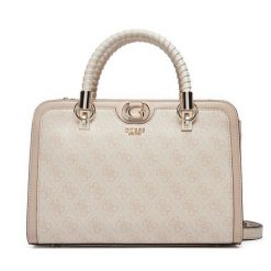 Torebka Guess. Brązowe shopper Guess, z aplikacjami, bez dodatków. Za 714.99 zł.