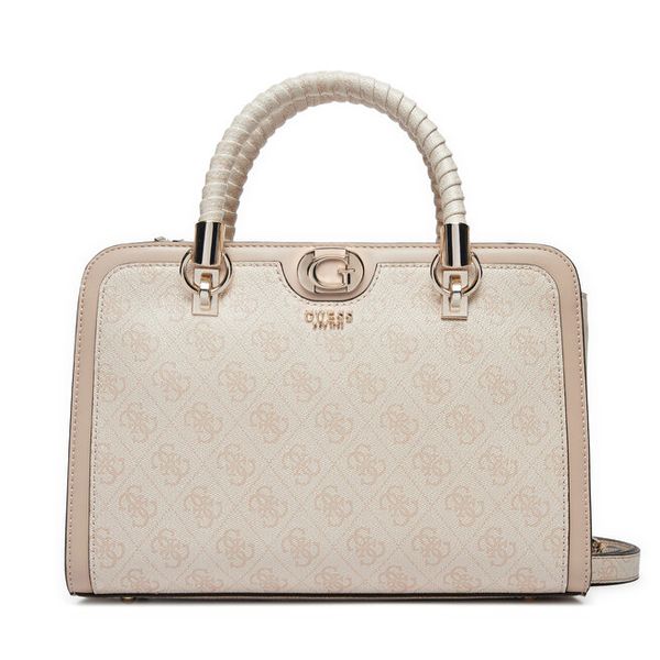 Torebka Guess. Brązowe shopper Guess, z aplikacjami, bez dodatków. Za 714.99 zł.
