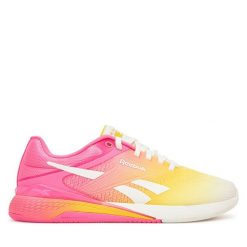 Buty na siłownię Reebok. Żółte obuwie sportowe Reebok, bez zapięcia, na fitness i siłownię. Za 599.99 zł.