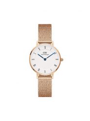 Daniel Wellington Zegarek Petite Roman Numerals Melrose DW00100681 Złoty. Żółte, analogowe zegarki Daniel Wellington, złote. Za 519.99 zł.